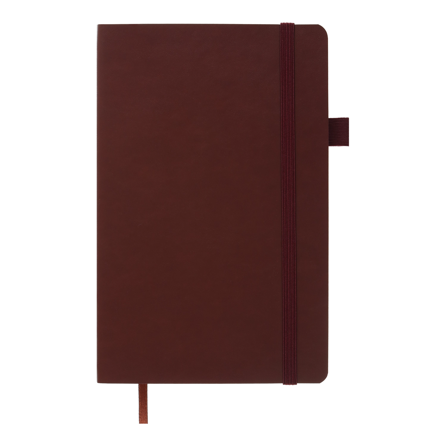 Блокнот Buromax Primo коричневий зі штучної шкіри — фото 2