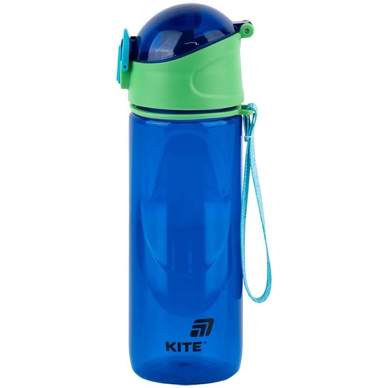 Пляшечка для води Kite 530 мл синя — Аксесуари для школяра