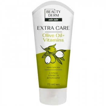 Крем для рук Beauty Derm Extra Care з Олією оливи і вітамінами 75мл