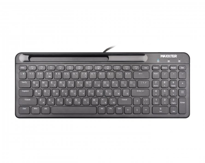 Клавіатура дротова Maxxter KB-01B-UA