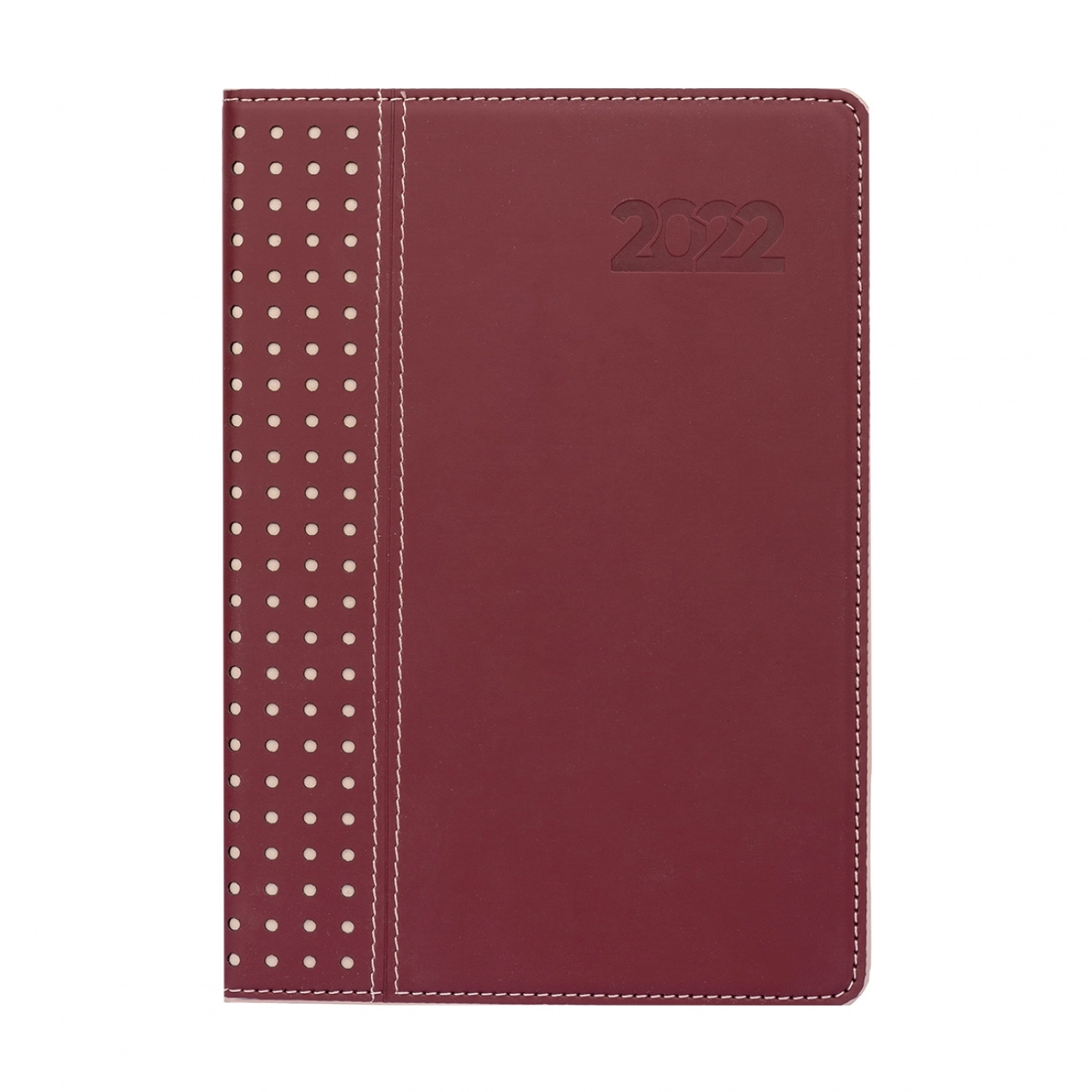 Щоденник А5 датований 2022 Leo Planner Destiny червоний