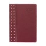Щоденник А5 датований 2022 Leo Planner Destiny червоний