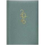 Щоденник датований кишеньковий 2026 Brunnen Linesse морський зелений 73-736 69 566