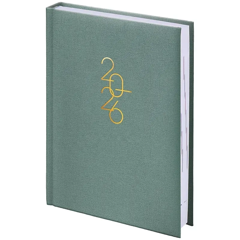 Щоденник датований Brunnen 2026 Linesse морський зелений — фото 3