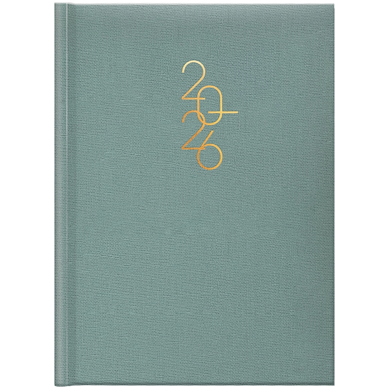 Щоденник датований Brunnen 2026 Linesse морський зелений — фото 2