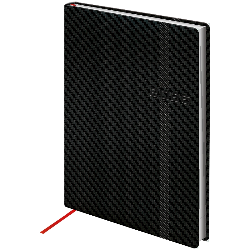 Щоденник BRUNNEN 2026 Стандарт Soft Carbon чорний — фото 3