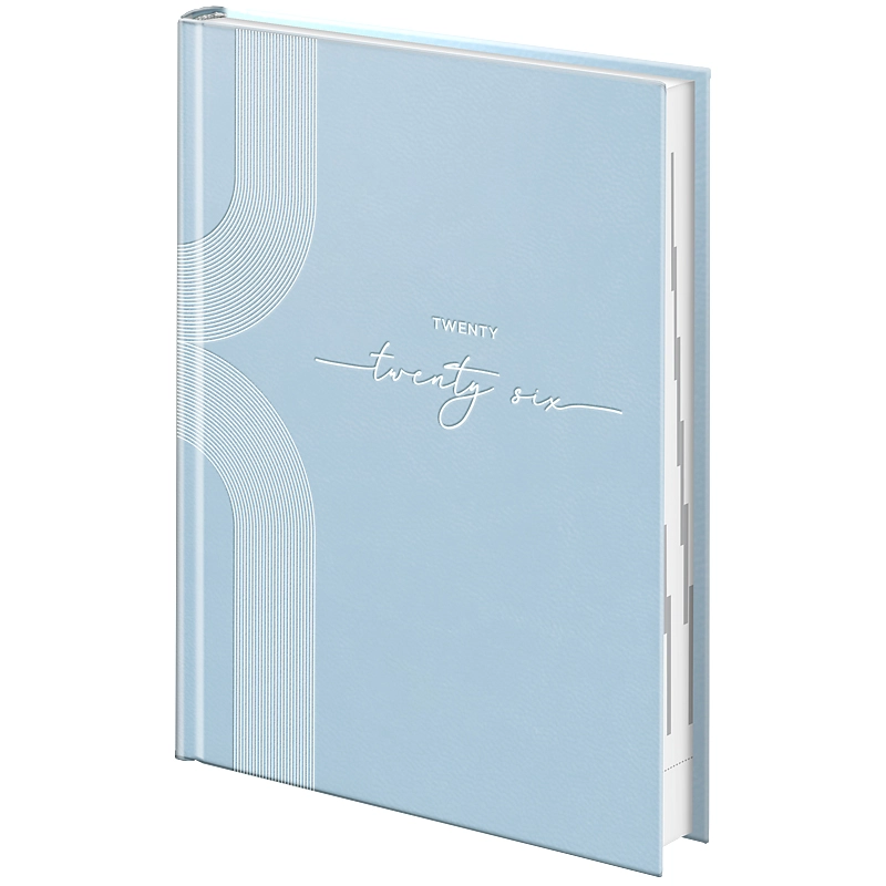 Щоденник датований 2026 Brunnen Стандарт Torino Trend блакитний 73-795 38 326