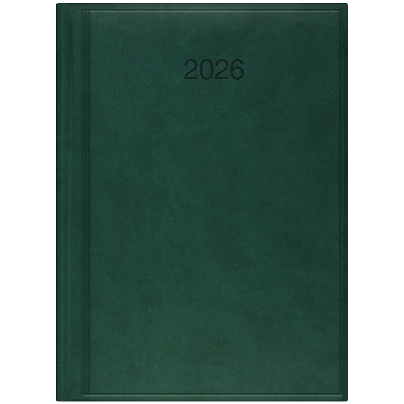 Щоденник датований 2026 Brunnen Стандарт Torino зелений 73-795 38 506
