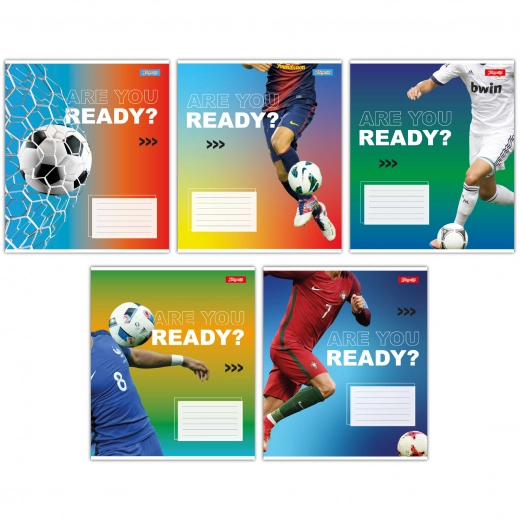 Зошит учнівський 36 аркушів клітинка 1В Are you ready 767321
