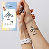 Тимчасове тату Tattooshka набір Мрія Все буде Україна L-44