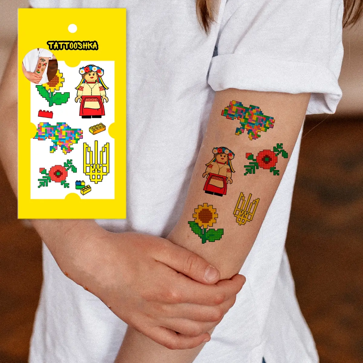 Тимчасове тату Tattooshka Міні конструктор L-59