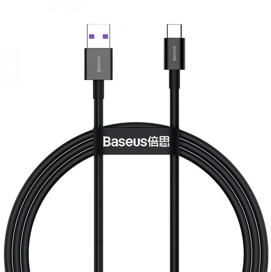 Кабель Baseus Superior Series Fast Charging Type-C 66W (1m) black