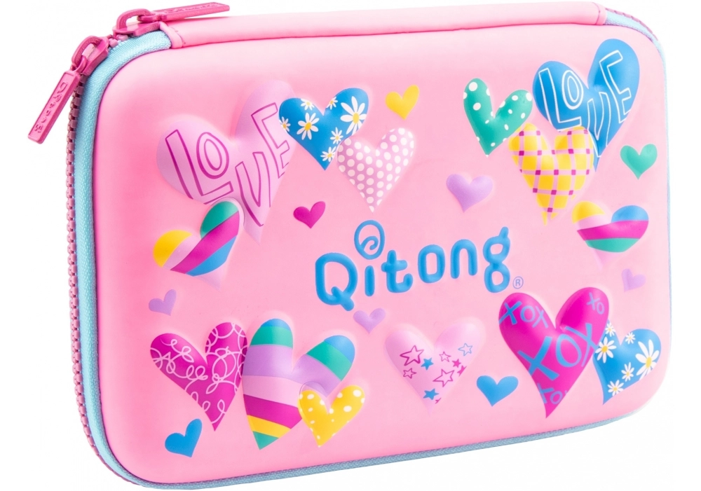 Пенал CFS на 1 відділення QT-5615-Pink