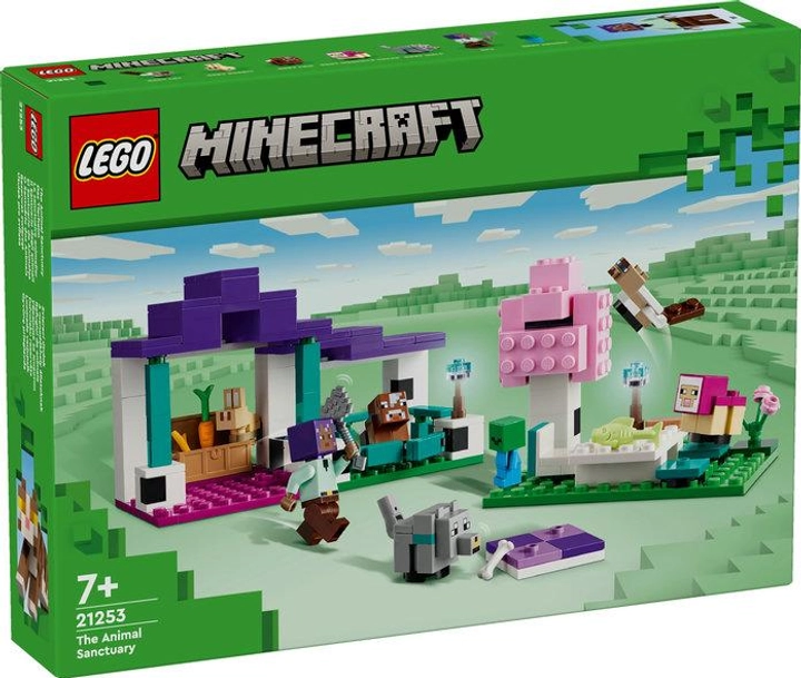 Конструктор Lego Minecraft Притулок для тварин 21253