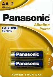 Батарейка Panasonic ALKALINE POWER лужна AA блістер, 2 шт. (LR6REB/2BP)