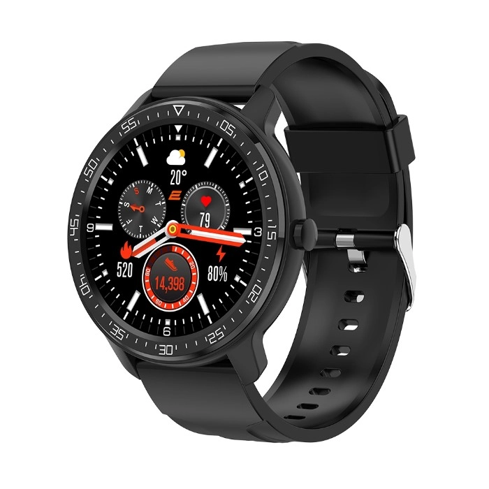 Смарт-годинник 2E Alpha X 46 mm Black-Silver (2E-CWW30BKSL)