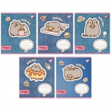 Зошит учнівський 12 аркушів клітинка Yes Pusheen Snack time 767197