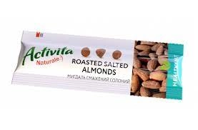 Батончик Activita Мигдаль смажений солоний Healthy nut 30г