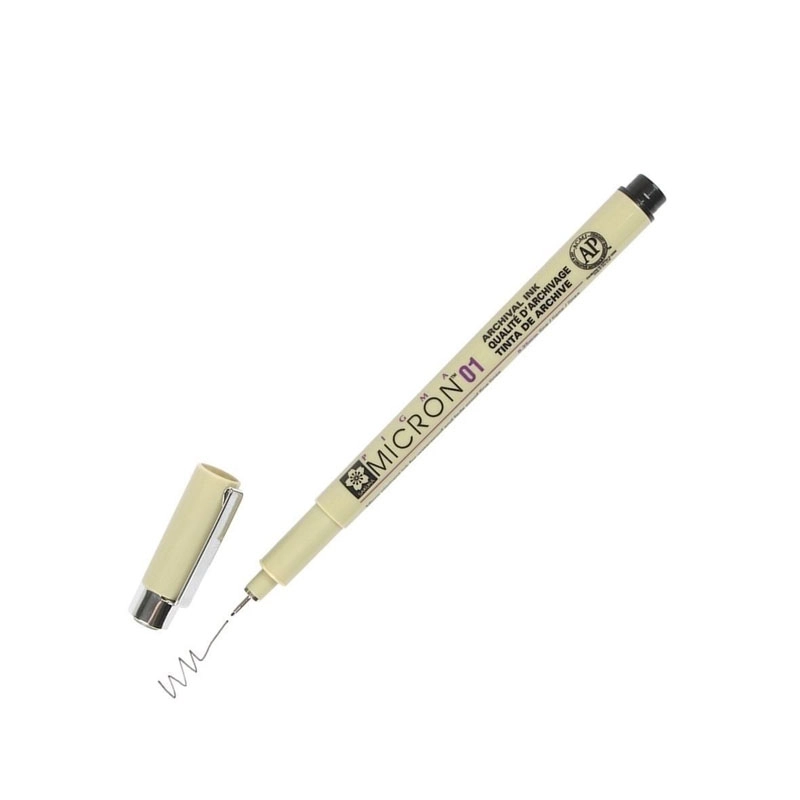 Лінер PIGMA Micron (0.1), 0,25мм, Чорний, Sakura