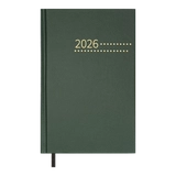 Щоденник датований A5 2026 Buromax Zest зелений BM.21167-04