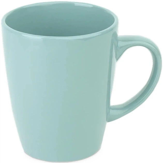 Чашка Well Done WD-5020B 350мл блакитно-зелена
