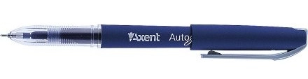 Ручка гелева Axent Autographe 05 мм синя AG1007-02-A