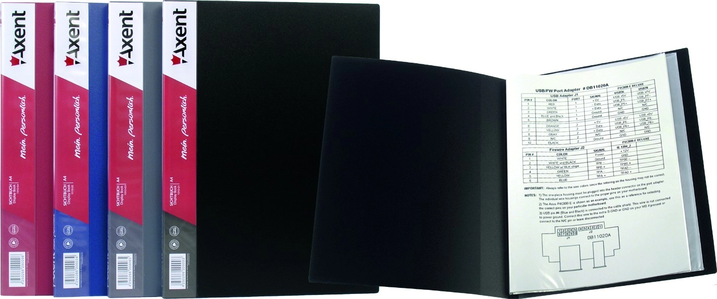 Папка 10 файлів 1010 Axent чорна