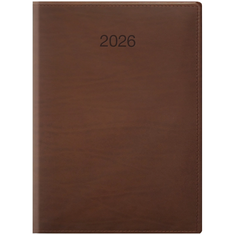 Щоденник Brunnen 2026 Стандарт LaFontaine коньячний — фото 2