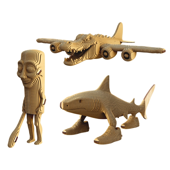 Картонний конструктор Cartonic 3D Puzzle Tralalero Tralala & Friends