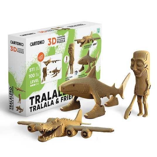 Картонний конструктор Cartonic 3D Puzzle Tralalero Tralala & Friends