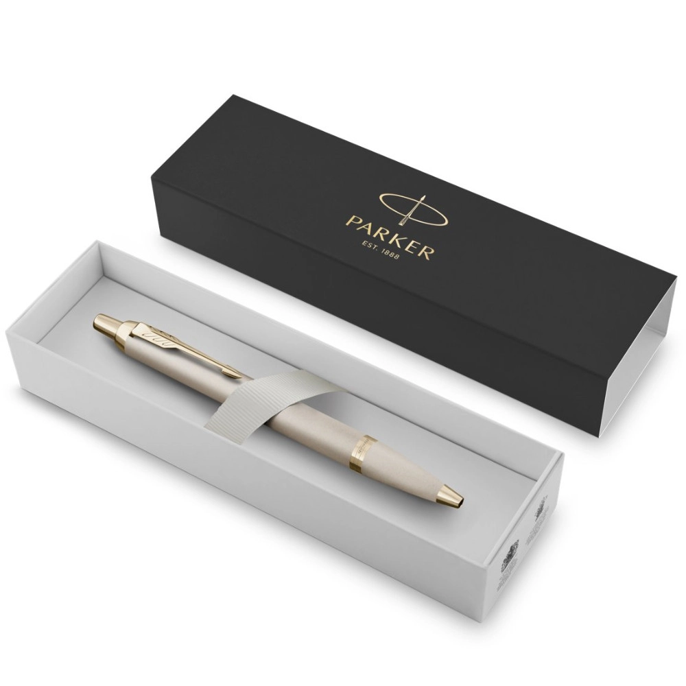Ручка кулькова Parker IM Professionals Monochrom Champagne BP 28 232 Ручка кулькова Parker IM Professionals Monochrom Champagne BP 28 232
