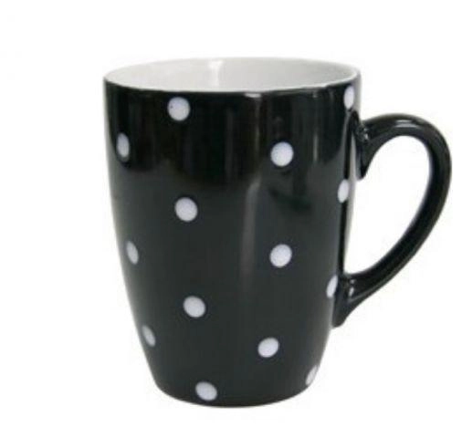 Кухоль 320мл Milika.Funny Dots Black.