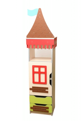 Стінка дитяча Високий замок елемент №3 460х380х1790 мм 5203