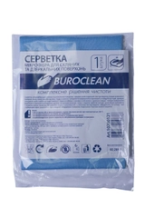 СЕРВЕТКА BuroClean мікрофібра для скла та дзеркал 30х30