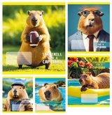 Зошит 24 арк.клітинка Тверда ТА51307 CAPYBARA