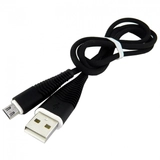 Кабель WALKER C550 microUSB black