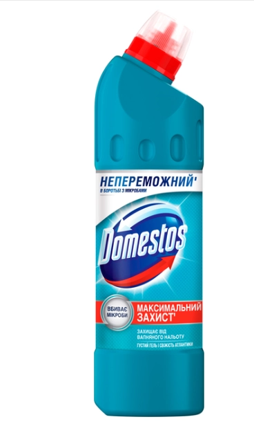 Універсальний чистильний засіб Domestos Свіжість Атлантики 500мл