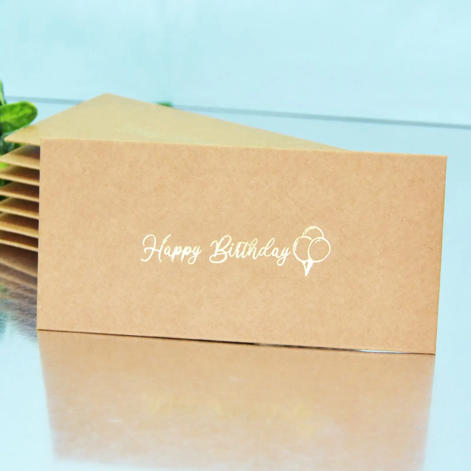 Конверт подарунковий крафтовий Happy Birthday Артикул 18041