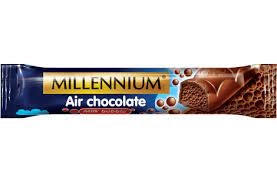 Шоколад Millennium пористий молочний 32г