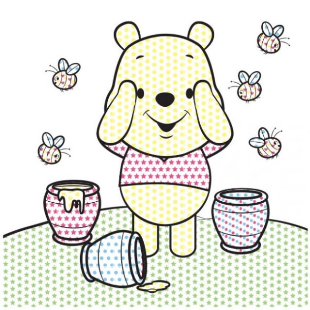 Розмальовка водна Кольоровий Буль Disney Маля асорті — фото 4