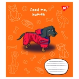 Зошит 12 аркушів лінія YES Feed me 766543