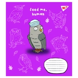 Зошит 12 аркушів лінія YES Feed me 766543