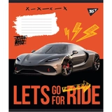 Зошит 12 аркушів лінія YES Lets go for ride 766544