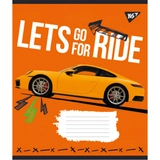 Зошит 12 аркушів лінія YES Lets go for ride 766544