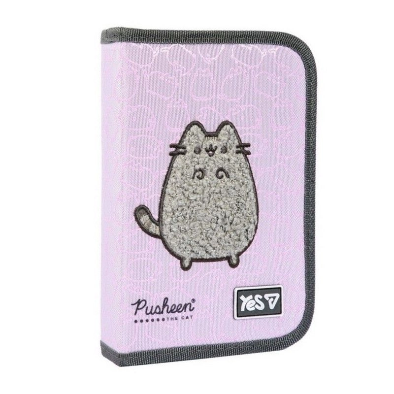 Пенал твердий Yes одинарний з двома клапанами HP-04 Pusheen Delicacy 533741 533741