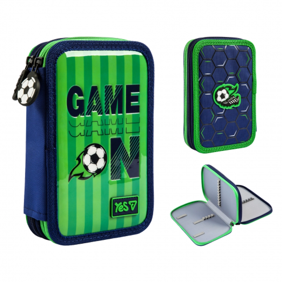 Пенал твердий Yes подвійний HP-01 Football Fan 533714 533714 — 