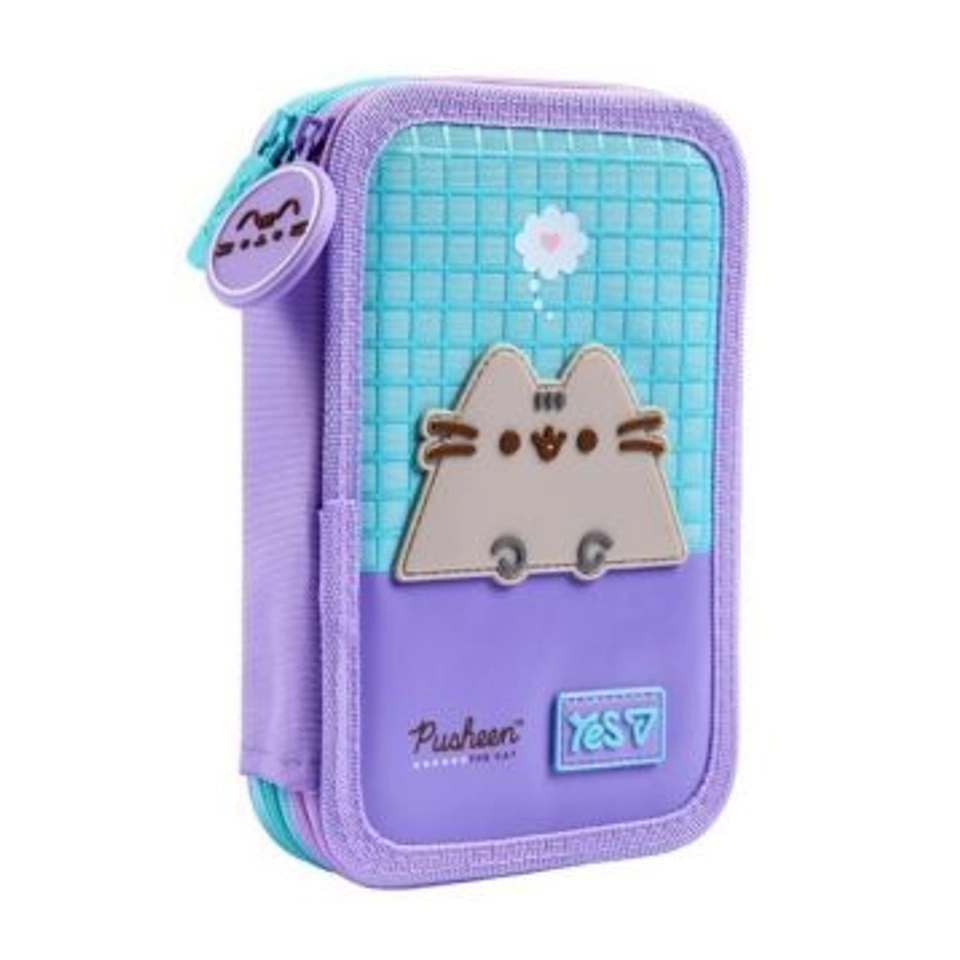 Пенал твердий Yes подвійний HP-01 Pusheen Summer 533712 533712 — 