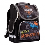 Рюкзак шкільний каркасний SMART PG-11 Monster Truck, чорний
