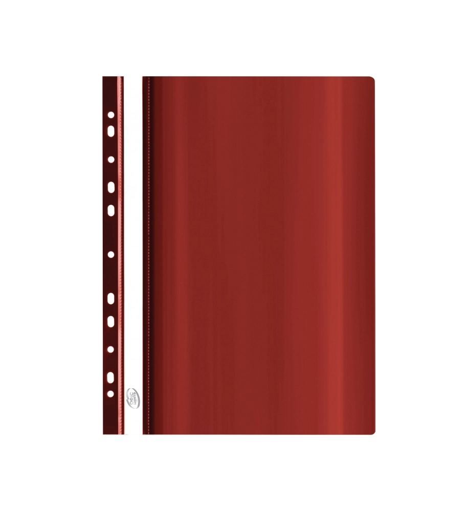 Папка-швидкозшивач А4 Офіс Центр з перфорацією бордова ОС31510-24