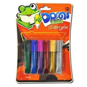 Клей з блискітками 6мл 6шт. GG-001-1 Pasco